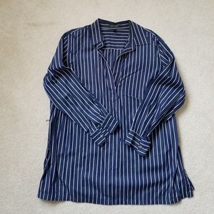 Womens Ralph Lauren Navy Blue blouse